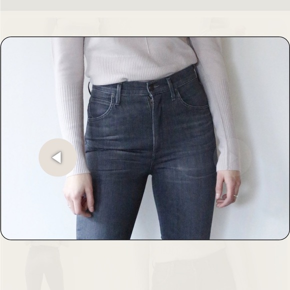 CITIZENS OF HUMANITY Chrissy Uber High Rise Skinny in Moondance Size 29 EUC 85 - Picture 4 of 9